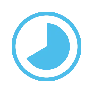 Time tracking icon